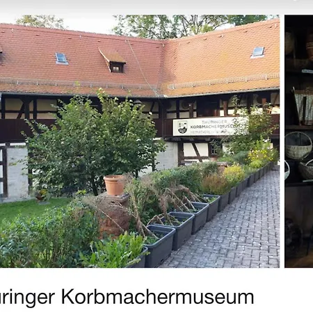 Delux Ferienwohnung Kunstgalerie Und Ilmradweg Kranichfeld Exterior photo